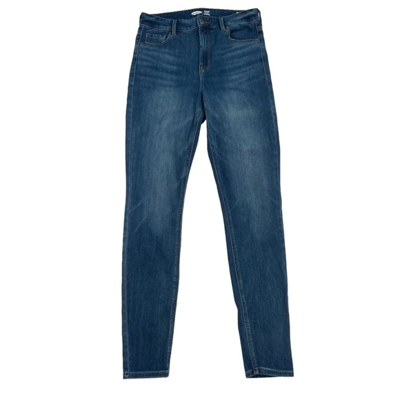 Old Navy Women's Rockstar Super Skinny High Rise Jeans Size 10 Tall - Picture 1 of 5
